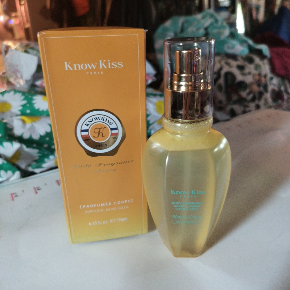 Know Kiss Paris Sunny Citrine Spell Fragrance